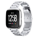 Fitbit Versa      Stainless Steel Strap   Silver
