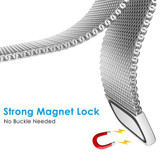 Fitbit Inspire      Milanese Loop Strap   Silver