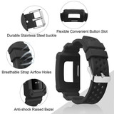Fitbit Charge 3      Silicone Strap   Black