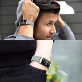 Fitbit Charge 3      Milanese Loop Strap   Silver