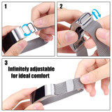 Fitbit Charge 2      Milanese Loop Strap   Silver