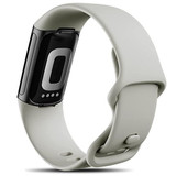 Fitbit Charge 5      Silicone Strap   LunarWhite