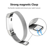 Fitbit Alta HR      Milanese Loop Strap   Silver