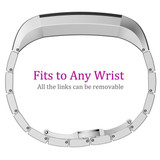 Fitbit Alta HR      Stainless Steel Strap   Silver