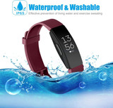 Fitbit Inspire 3      Silicone Strap   Maroon
