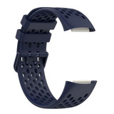 Fitbit Charge 6      Silicone Strap   Navy