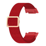 Fitbit Charge 5      Nylon Strap   Red