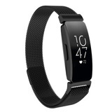 Fitbit Inspire 3      Milanese Loop Strap   Black