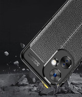 OnePlus Nord CE 3 Lite      Leather Texture Case    Black