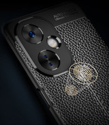 OnePlus Nord CE 3 Lite      Leather Texture Case    Black