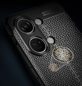 OnePlus Nord 3      Leather Texture Case    Black