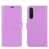Oneplus Nord      Pu Wallet Case    [Purple]
