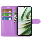 Oneplus Nord Ce 3 Lite      Pu Wallet Case    [Purple]