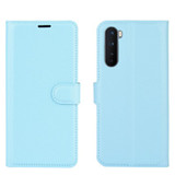 Oneplus Nord      Pu Wallet Case    [Lightblue]