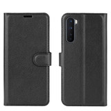 Oneplus Nord      Pu Wallet Case    [Black]