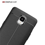 OnePlus 3/3T      Leather Texture Case    Red