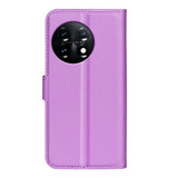 Oneplus 11      Pu Wallet Case    [Purple]