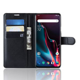 Oneplus 7 Pro      Pu Wallet Case    [Black]