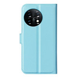 Oneplus 11      Pu Wallet Case    [Lightblue]