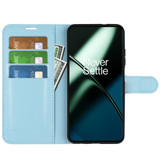 Oneplus 11      Pu Wallet Case    [Lightblue]