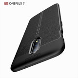 Oneplus 7      Leather Texture Case    Navy