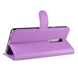 Oneplus 7 Pro      Pu Wallet Case    [Purple]