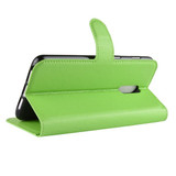 Oneplus 6T      Pu Wallet Case    [Green]