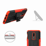 Oneplus 6      Heavy Duty Case    Red
