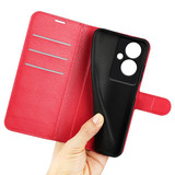 Oneplus Nord N30 Se      Pu Wallet Case    [Red]
