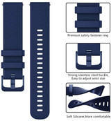 Garmin Venu SQ 2      Silicone Strap   Navy