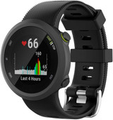 Garmin Forerunner 45      Silicone Strap   Black