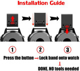 Garmin fenix 7S      Silicone Strap   Black