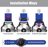 Garmin fenix 7X      Silicone Strap   Blue