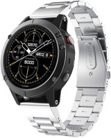 Garmin Fenix 7X Pro      Stainless Steel Strap   Silver