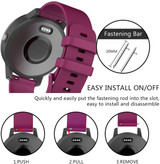Garmin Venu SQ 2      Silicone Strap   Maroon