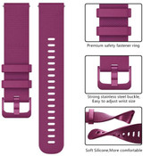 Garmin Venu 2      Silicone Strap   Maroon