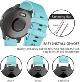 Garmin Venu 2 Plus      Silicone Strap   Turquoise