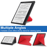 Kobo Elipsa 2E  Origami Case Red