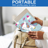 Kobo Elipsa 2E  Origami Case   Unicorn