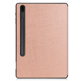 Samsung Tab S7 FE    Pen Holder Case    RoseGold
