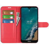Nokia G50 5G      Pu Wallet Case    [Red]