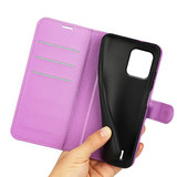 Nokia C12      Pu Wallet Case    [Purple]