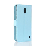 Nokia 2      Pu Wallet Case    [Lightblue]