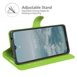 Nokia G20      Pu Wallet Case    [Green]