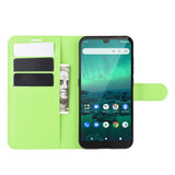 Nokia 1.3      Pu Wallet Case    [Green]