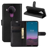 Nokia 5.4      Pu Wallet Case    [Black]