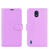 Nokia 1.3      Pu Wallet Case    [Purple]