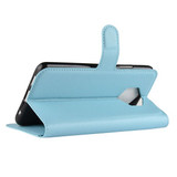 Nokia 9 Pureview      Pu Wallet Case    [Lightblue]