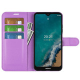 Nokia G50 5G      Pu Wallet Case    [Purple]