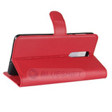 Nokia 8      Pu Wallet Case    [Red]